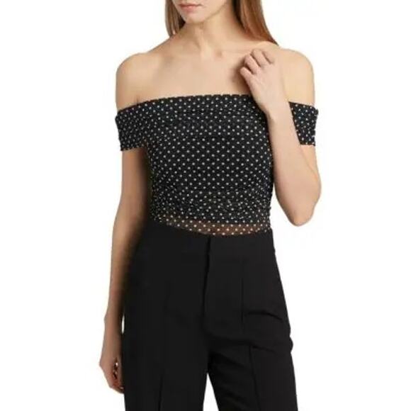 Alice + Olivia Tops - ALICE + OLIVIA Isadola Off-the-Shoulder Top